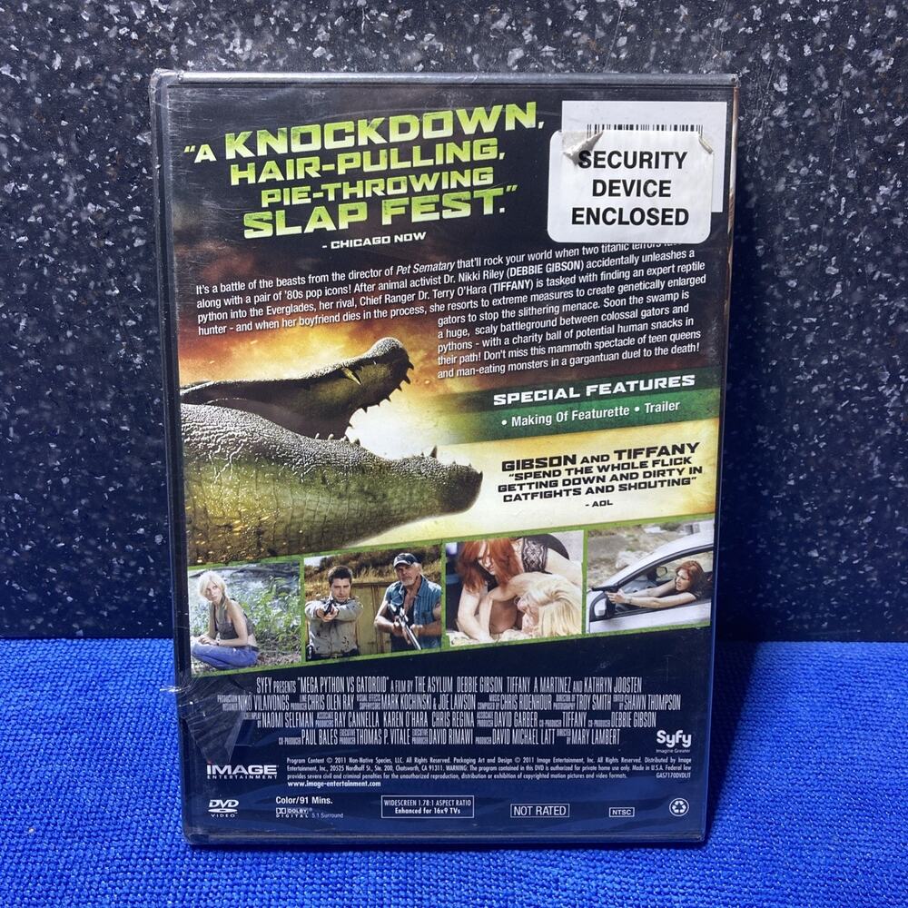 Mega Python Vs. Gatoroid (DVD, 2011) - Picture 2 of 7
